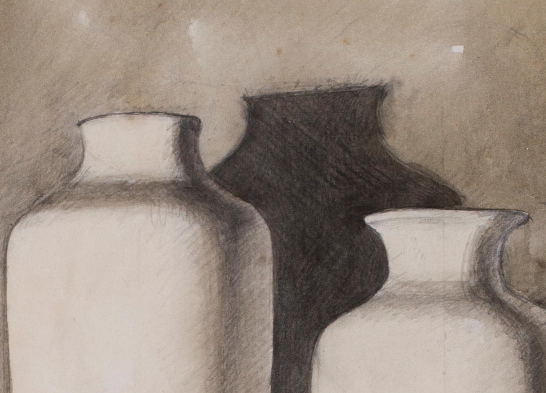 Three vases No.2 - Art by Eliot Hodgkin