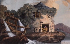 Figures at a mill
