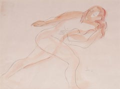1936 drawing of a nude by Father of Modern British Sculpture Leon Underwood