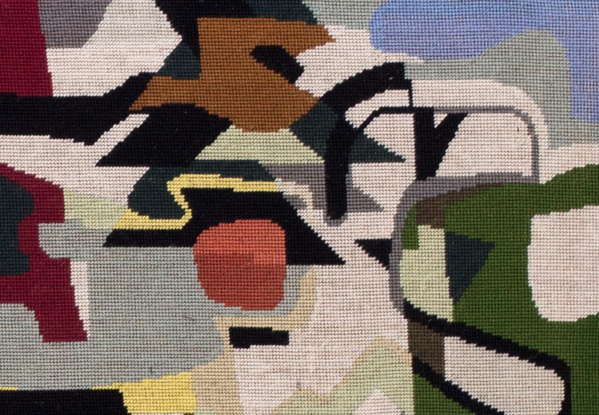 A long mid 20th Century tapestry by French artist Pierre Jourda 3