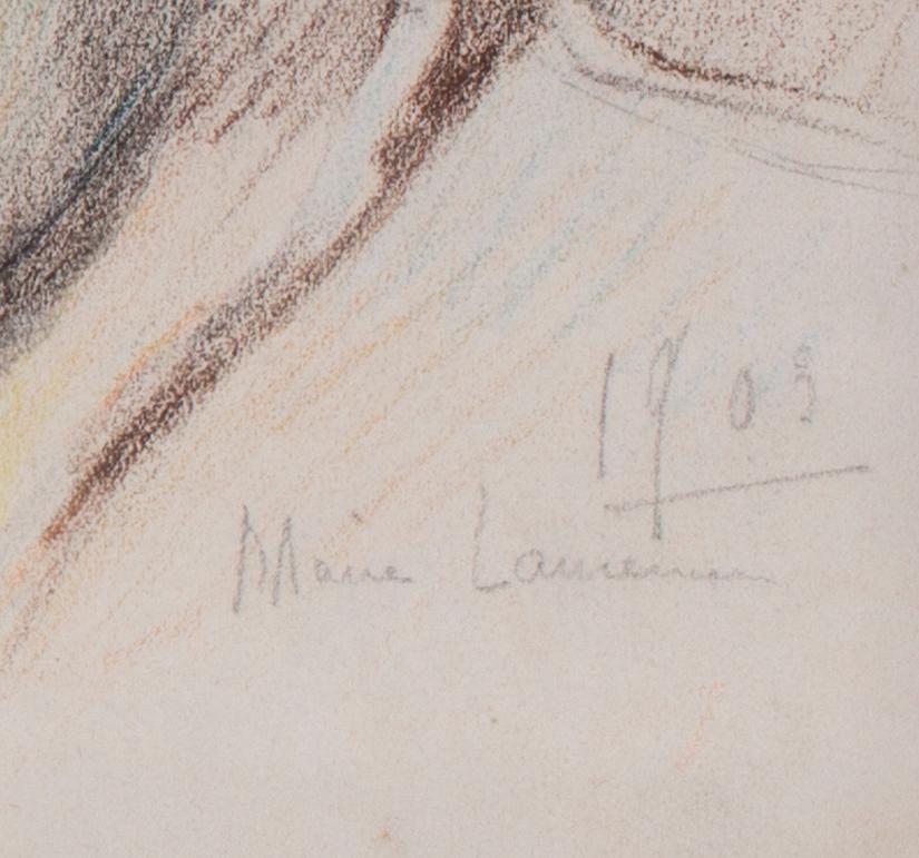 1903 portrait drawing by Marie Laurencin of her mother For Sale 1