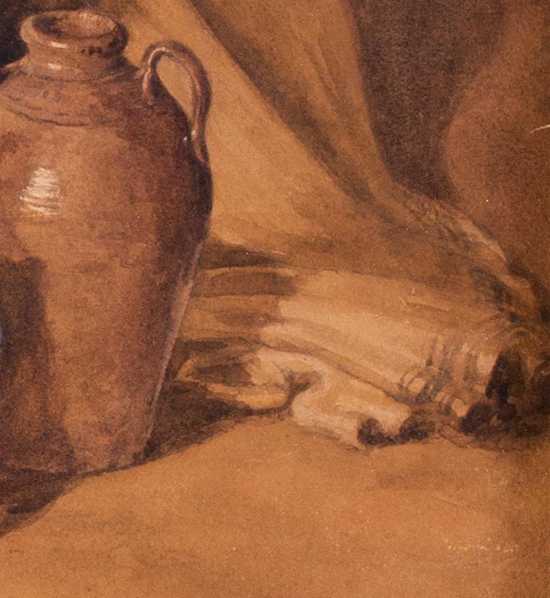 British 19th Century watercolour painting of vessels by Peter de Wint 2