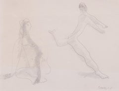 1932 Cubist drawing by French artist Leopold Survage