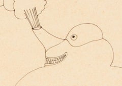 Original Beatles, Gelbes Submarin, Meer der Monster, Zeichnung von Heinz Edelmann