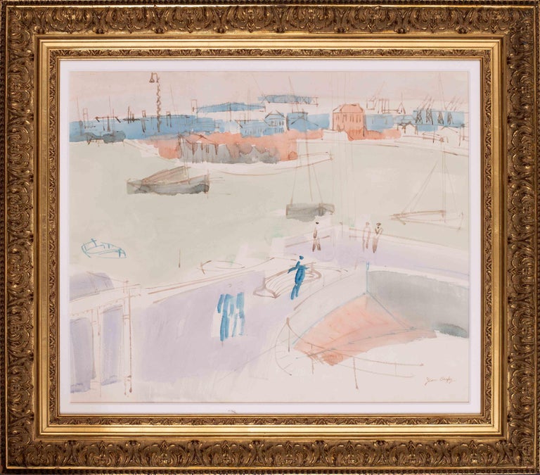 Jean Dufy、Paysage a Preuilly sur Claisse（JEAN DUFY | ENVIRONS DE 