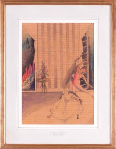 Russische Ballettdarsteller aus Russland, Karsavina und Nijinsky, La Spectre Rose, 1930