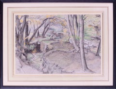 El arroyo del bosque, del artista británico Charles Frederick Tunnicliffe, 1980