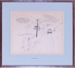 Landscape Drawings and Watercolors