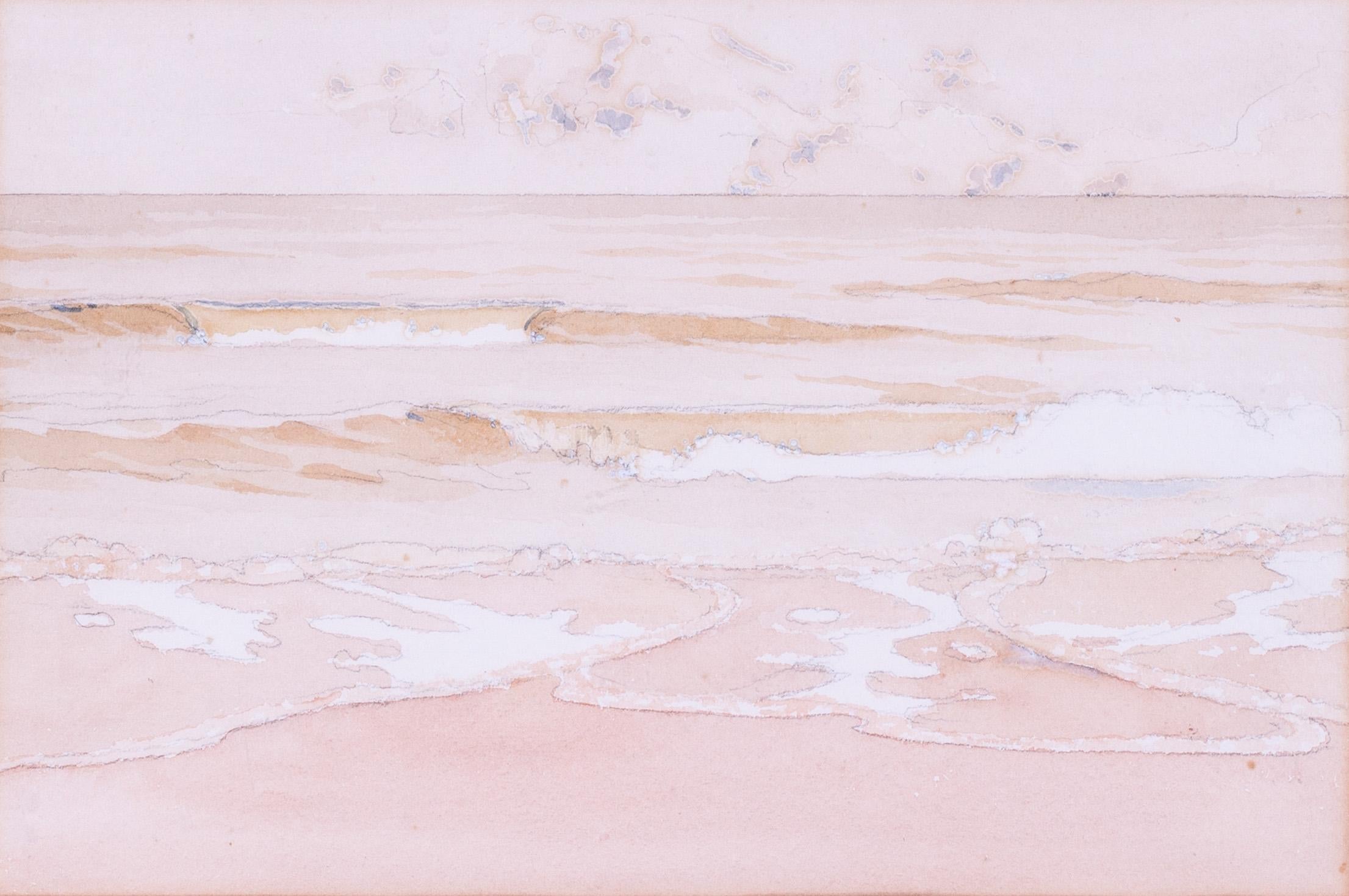 William Heath Robinson East Coast sea sketch, 1930 For Sale 1