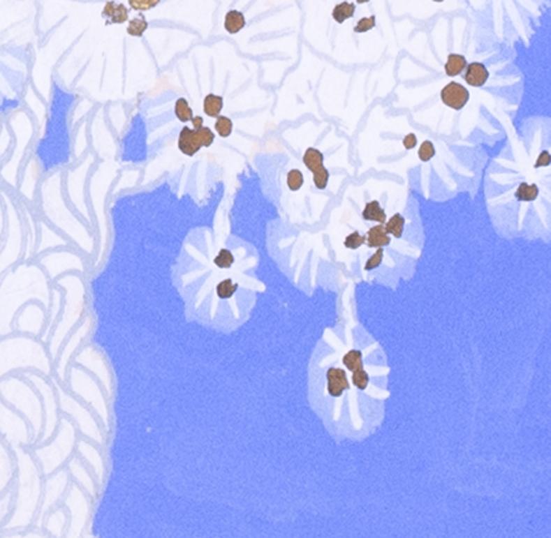 Romain de Tirtoff, dit Calle (français/russe, 1892-1990)
Un décor avec un arbre pour Une Noce chez les nudistes.
Gouache sur papier
Signé avec le cachet de l'atelier (en bas au milieu)
5 x 7 in. (12.8 x 17.8 cm.)
Provenance :
De la collection d'Erte