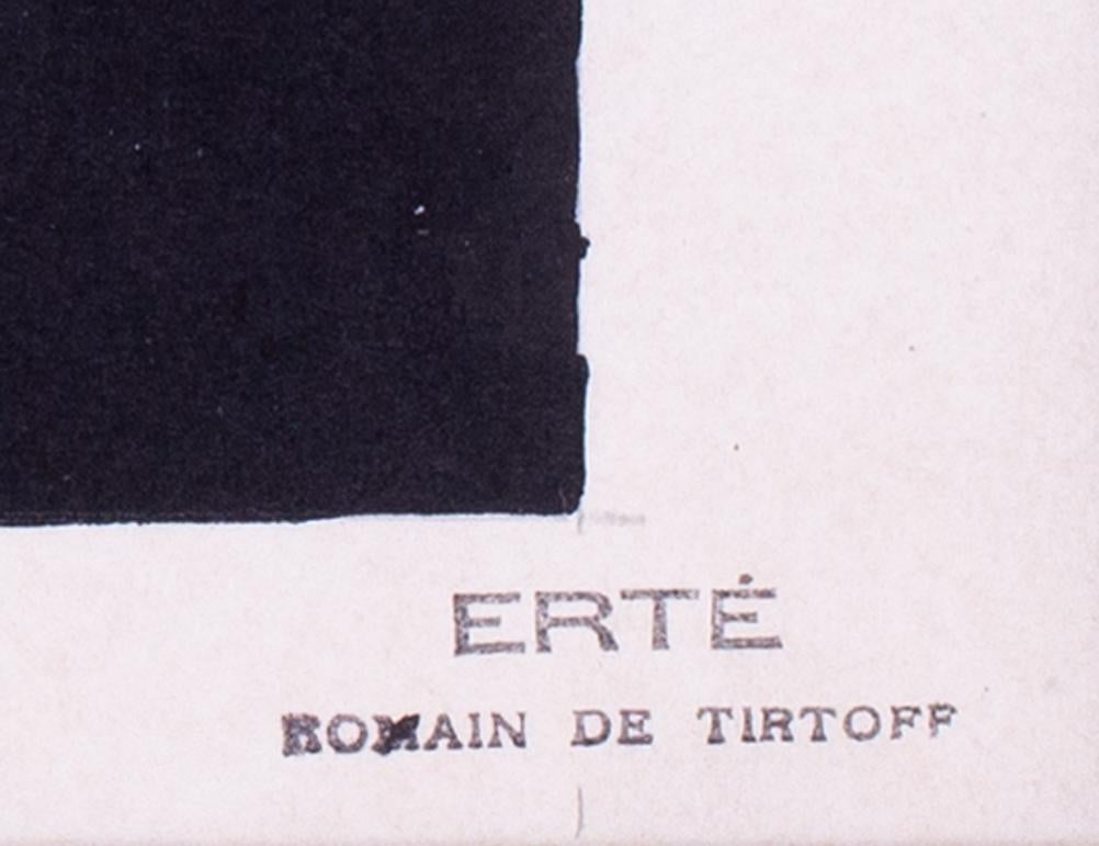 Romain de Tirtoff, dit ERTÉ, décors de théâtre Art déco, signé en vente 4