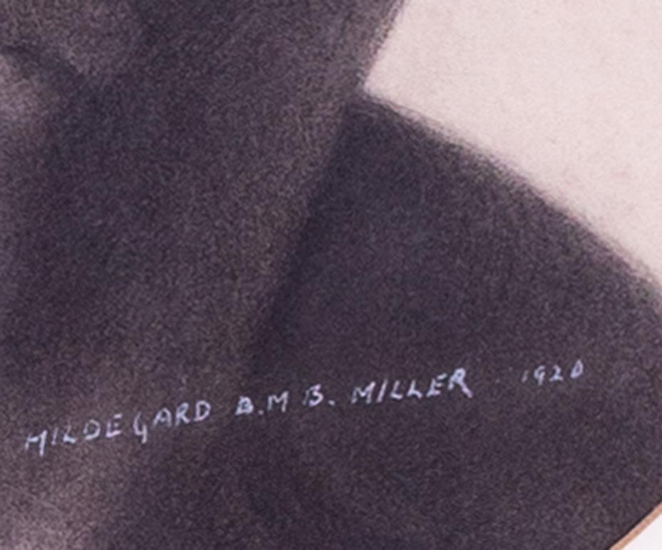 A pair of early 20th Century drawings of Neo-Classical hero by Hildegard Miller  For Sale 5