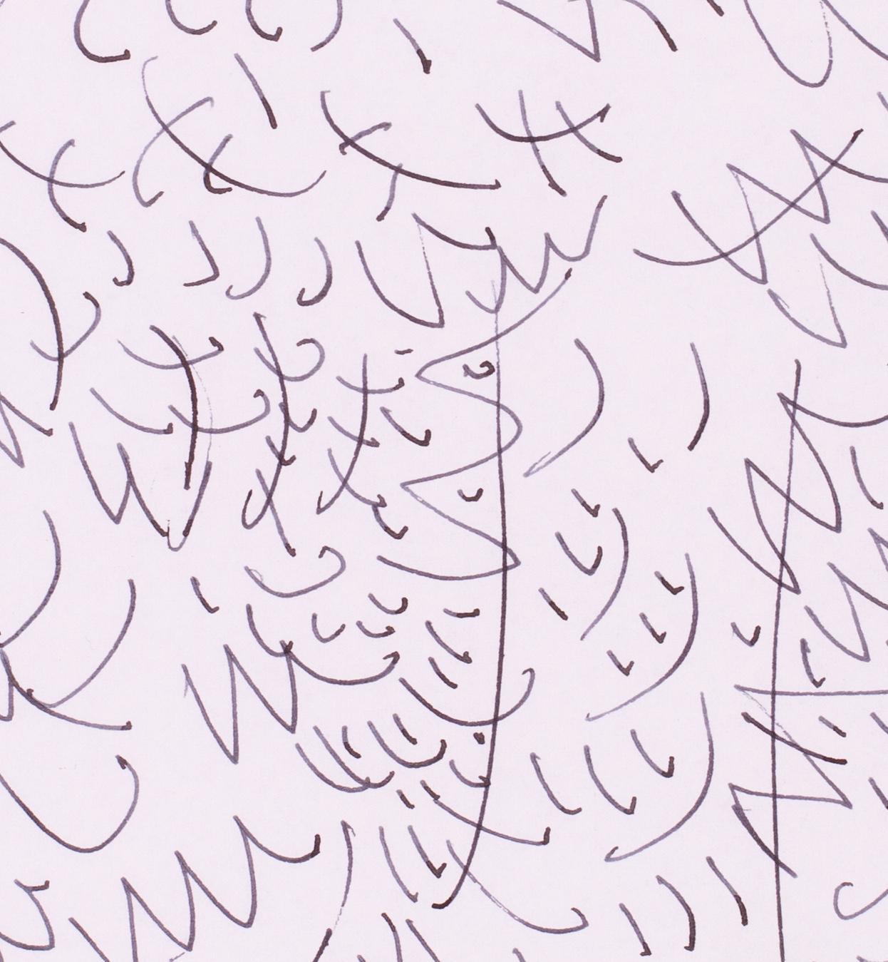 dessin à l'encre d'origine d'un arbre par Dora Maar, (la muse de Picasso), 1998 en vente 1