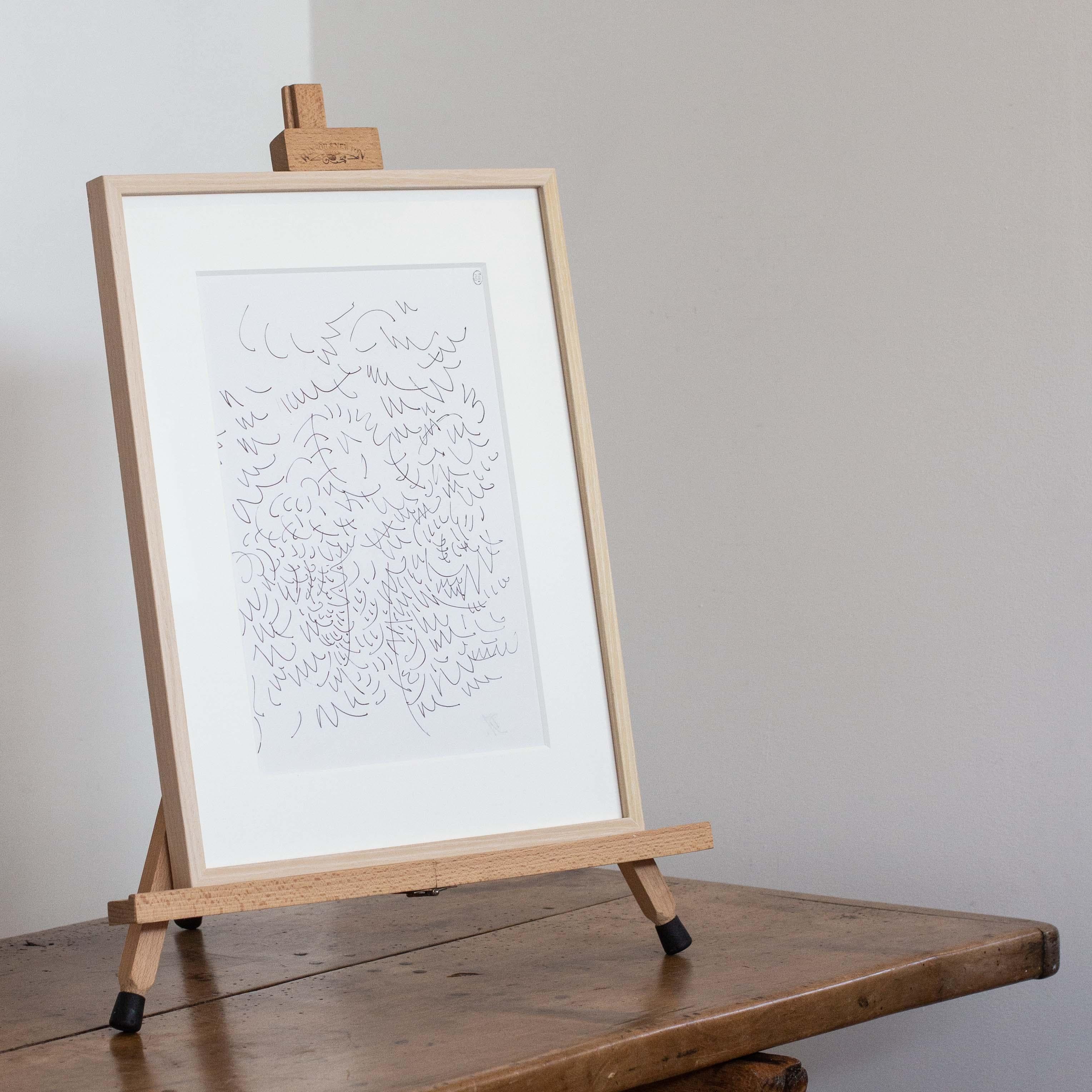Original Dora Maar, (Picasso's muse) fine ink drawing of a tree, 1998 For Sale 5