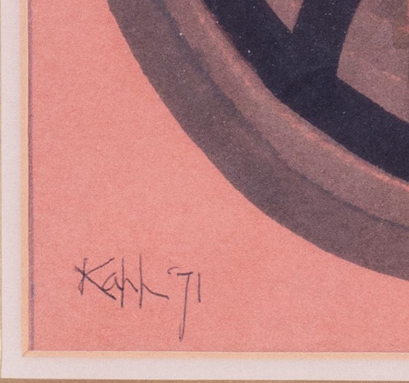 Edmond Xavier Kapp (British, 1890 – 1978)
No Question!
Ink on paper
Signed and dated ‘Kapp ‘71’ (lower left), titled on the reverse
14.3/4 x 11.7/8 in. (37.5 x 30.3 cm.)

Edmond Kapp was born in Islington, London, on 5 November 1890, of American and