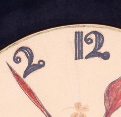 Mid Century Modern British 'What's the Time?' by British German Kapp, 1975