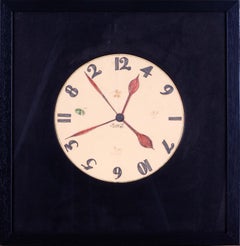 Retro Mid Century Modern British 'What's the Time?' by British German Kapp, 1975