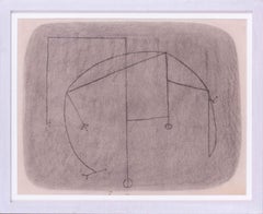 Dessin moderne British de formes abstraites par Arthur Berridge, 1950