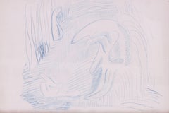Dessin moderne British de figures abstraites par Arthur Berridge, 1950