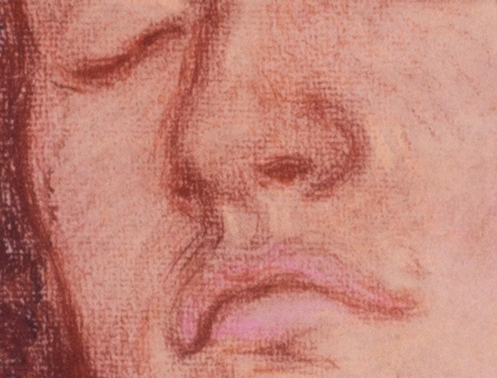 Retrato al pastel de 1916 de 