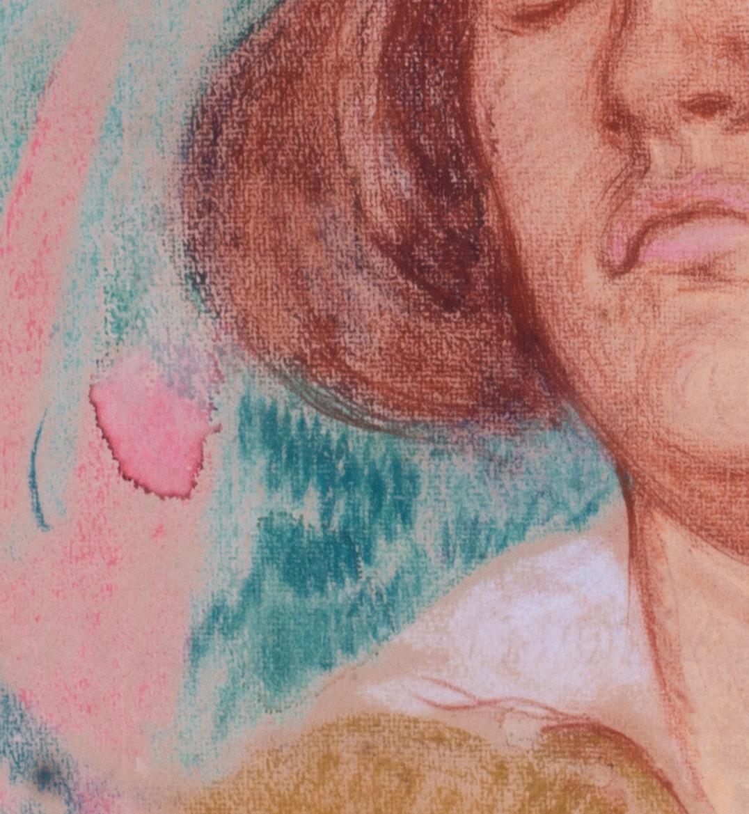 Retrato al pastel de 1916 de 