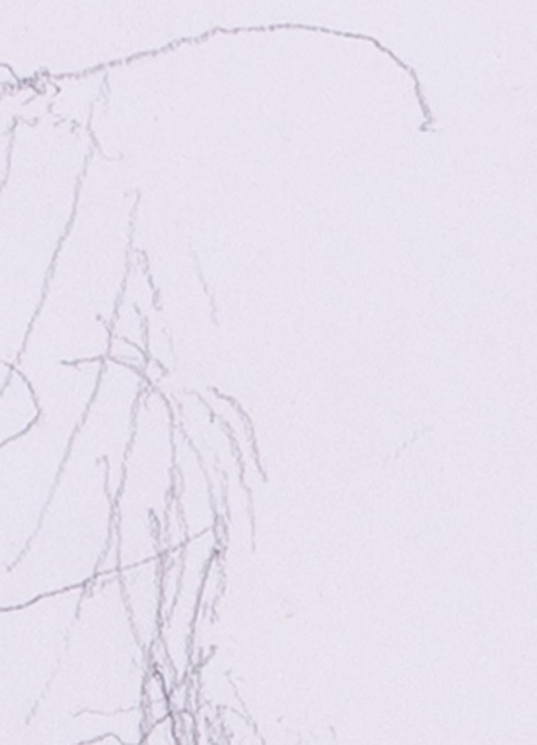 1988 disegno a matita dell'artista britannico del XX secolo William Scott in vendita 5