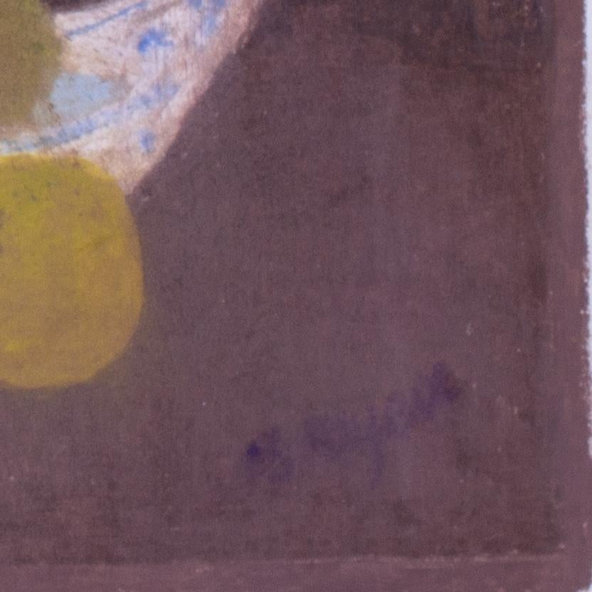 Studio a pastello Modern British di fiori con arance e pere di Bernard Myers in vendita 4