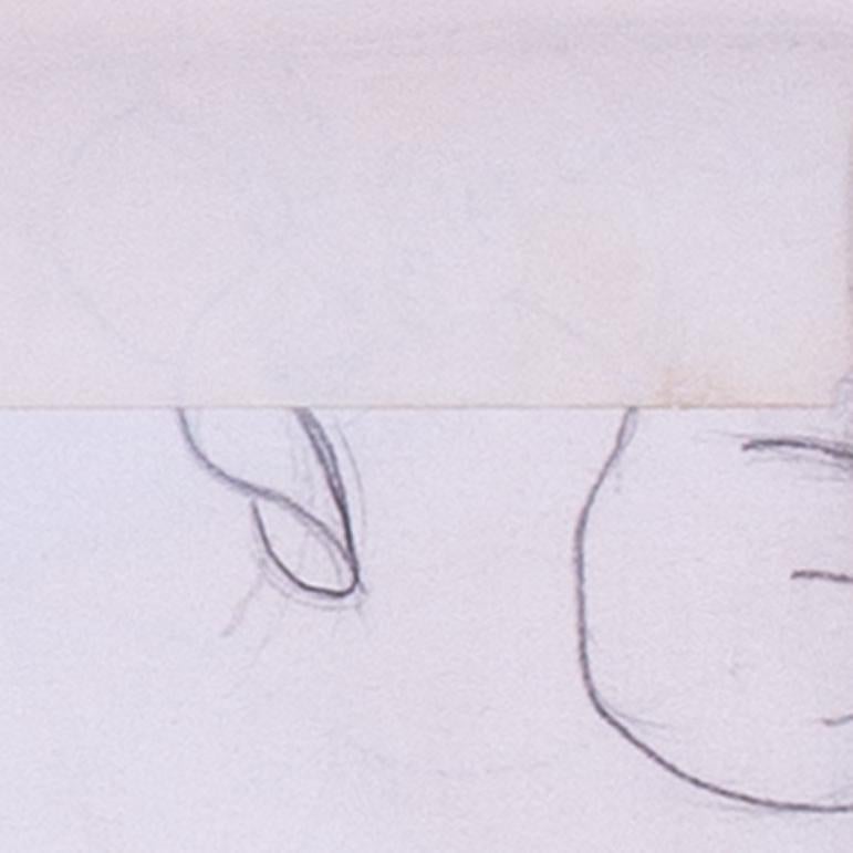 Edward Burra original drawing for a costume design for clown, British, 20th Cent For Sale 5