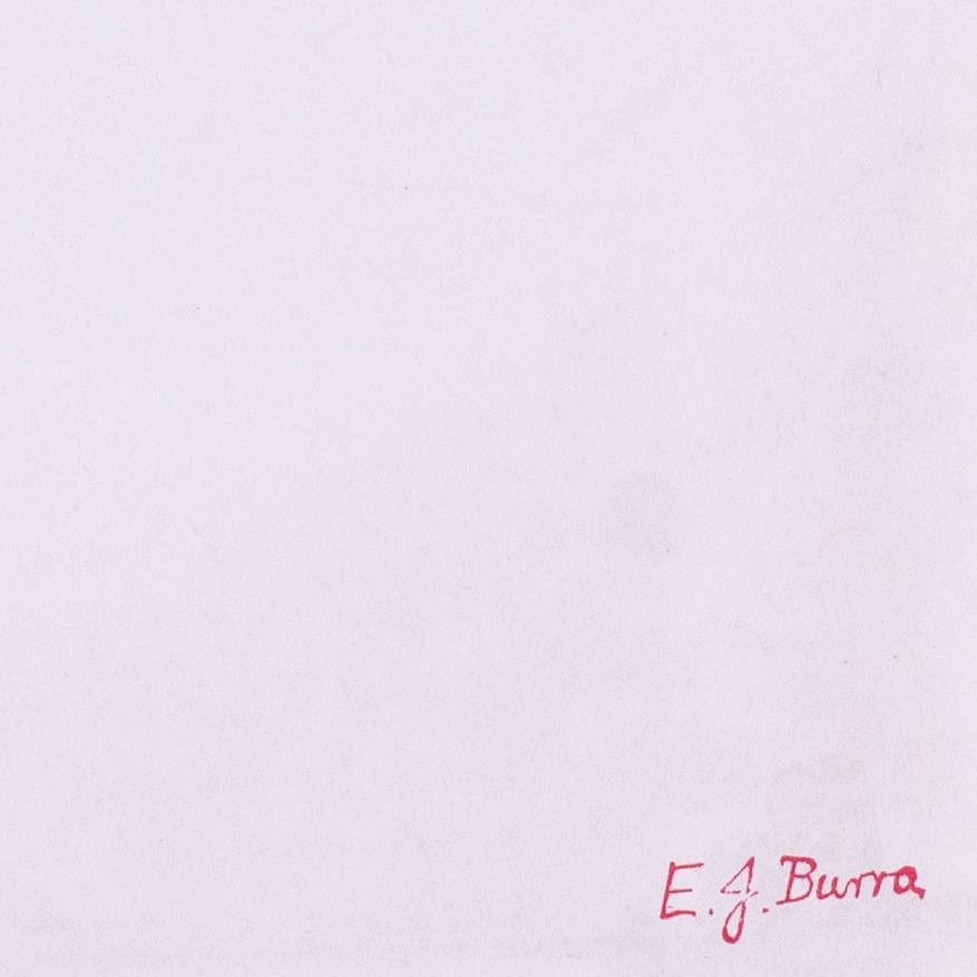 Edward Burra original drawing 'The harbour at low time', British, 20th Century For Sale 2