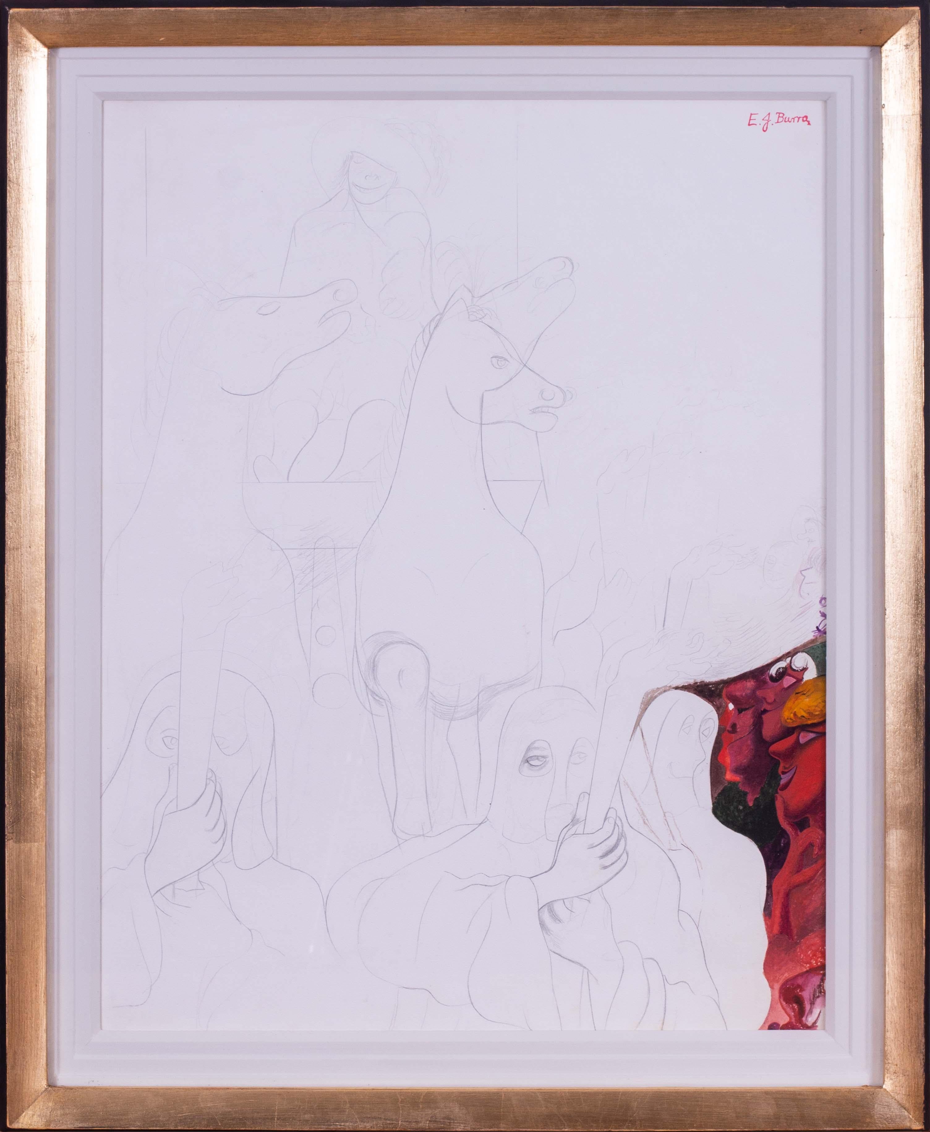 Baby Drawings and Watercolor Paintings