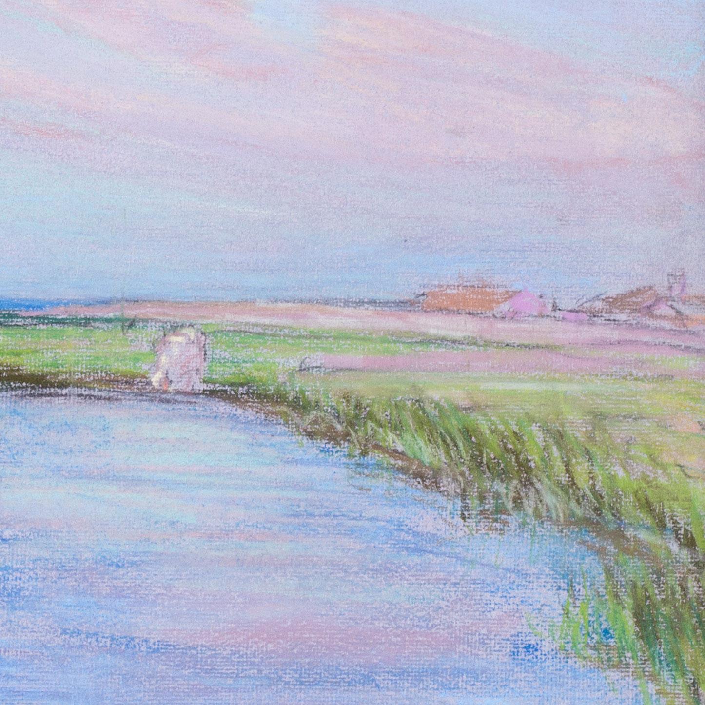 William Samuel Horton (estadounidense, 1865-1936)
Abadía de Whitby
Pastel sobre papel
Firmado abajo a la derecha: 