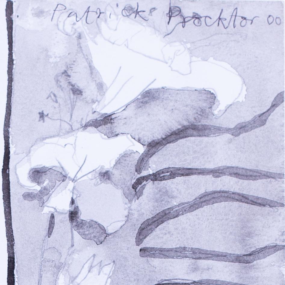 British, Patrick Procktor watercolour of 'Seagull at the window', 2000 For Sale 2