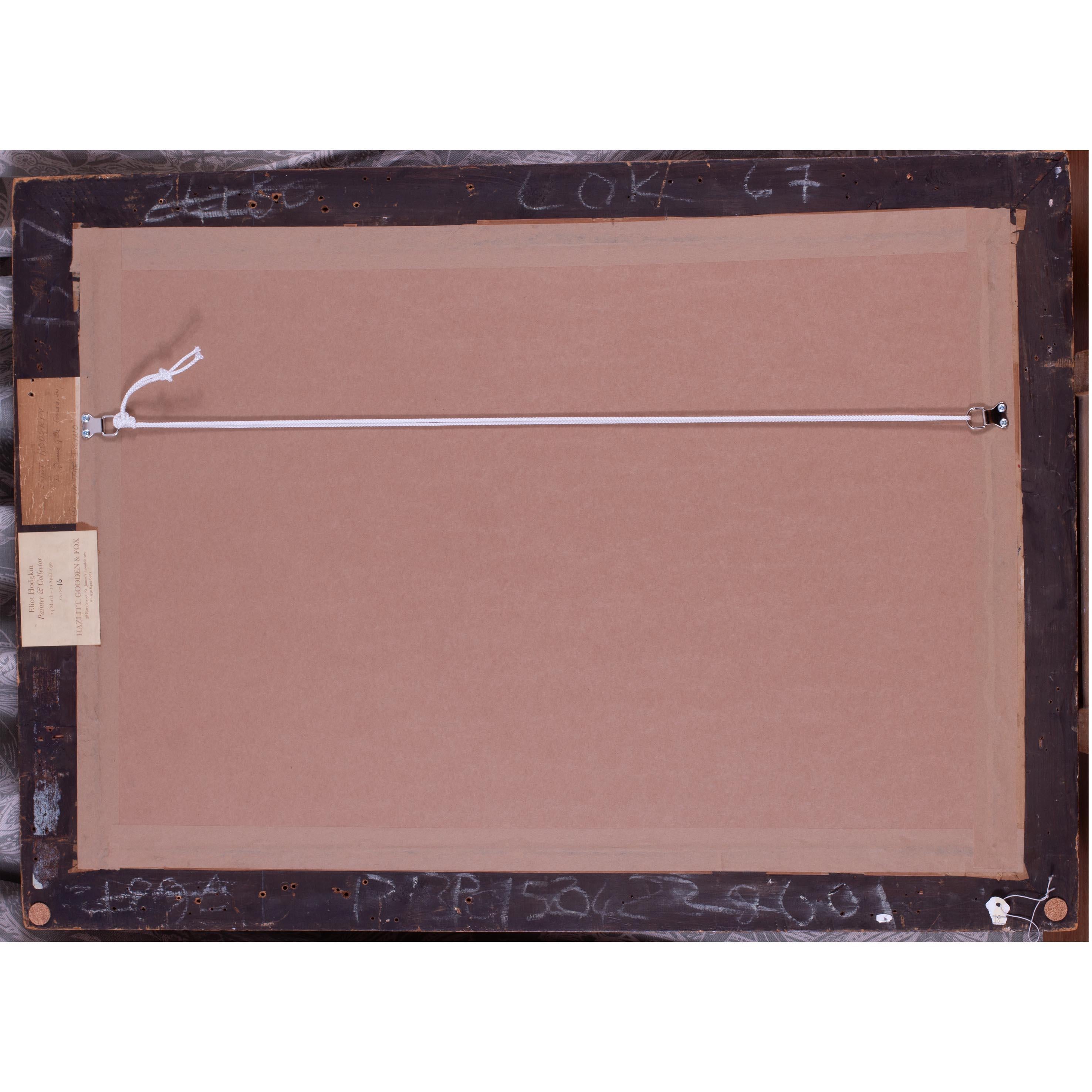 La Nativité, artiste britannique du 20e si�ècle Hans Feibusch, crayon, gouache, papier en vente 7