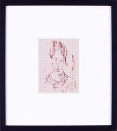 Robert Colquhoun & Robert Macbryde sketch from Siena, Italy, 1949, British