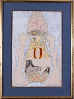 Outsider Art Drawings and Watercolor Paintings