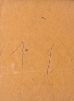 A Post Impressionist study of a nude by Czech artist Georges Kars