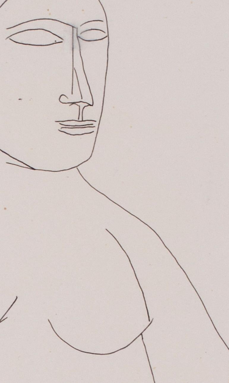 Francis Newton Souza (Inder, 1924 - 2002)
Odaliske II
Stift auf Papier
15.3/4 x 9,7/8 Zoll. (40 x 25 cm.)

Provenienz: Die Frau des Künstlers, Maria, geborene Figueiredo, schenkte es ihrem Neffen

Wir haben 5 weitere ähnliche Exemplare in der