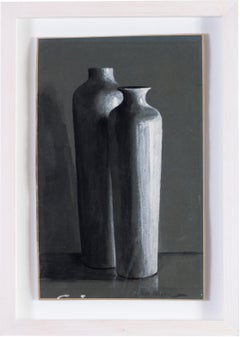 Eliot Hodgkin, British 20th Century watercolour of two vases