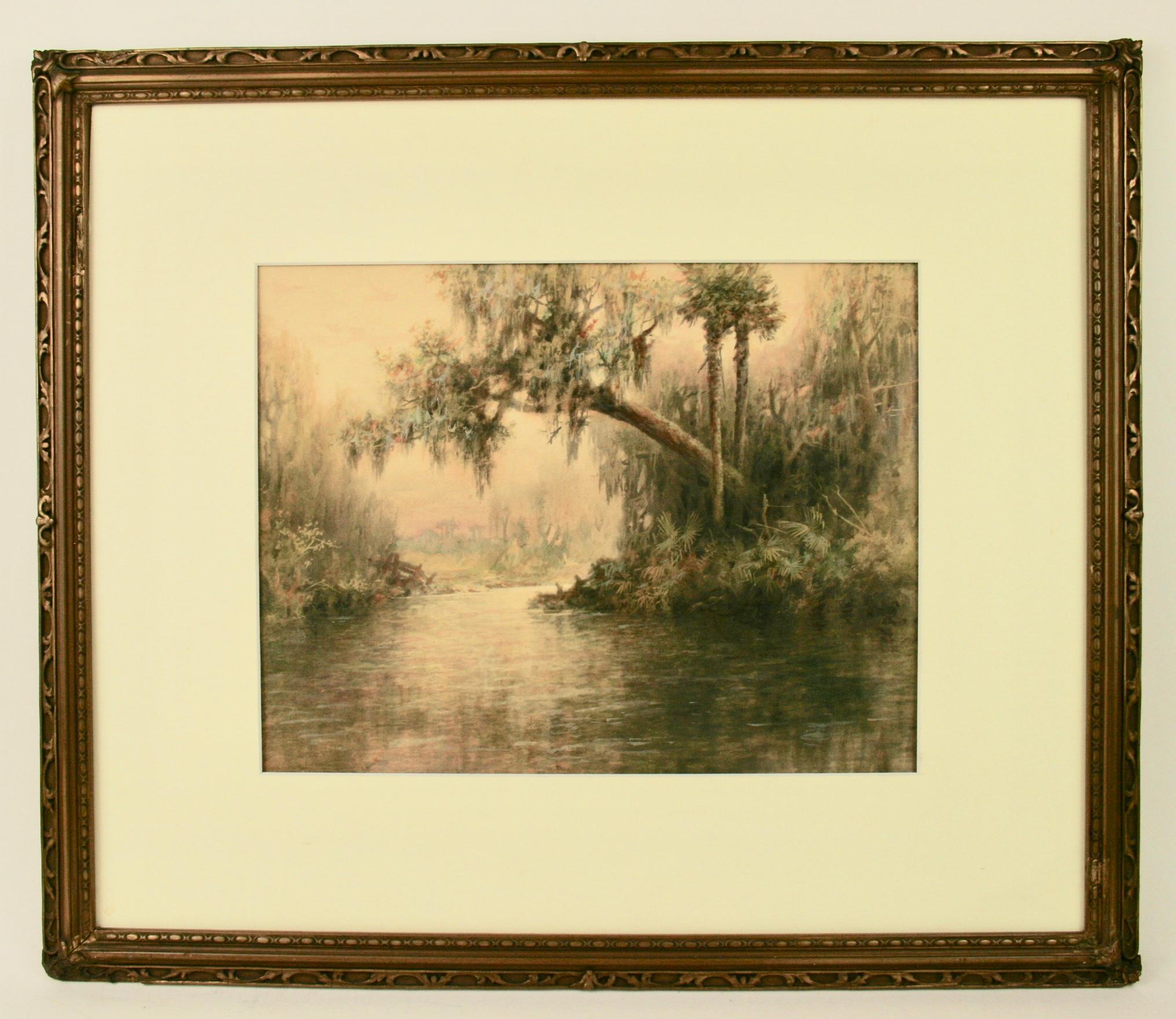 Florida Everglades Landscape  - Art by Unknown