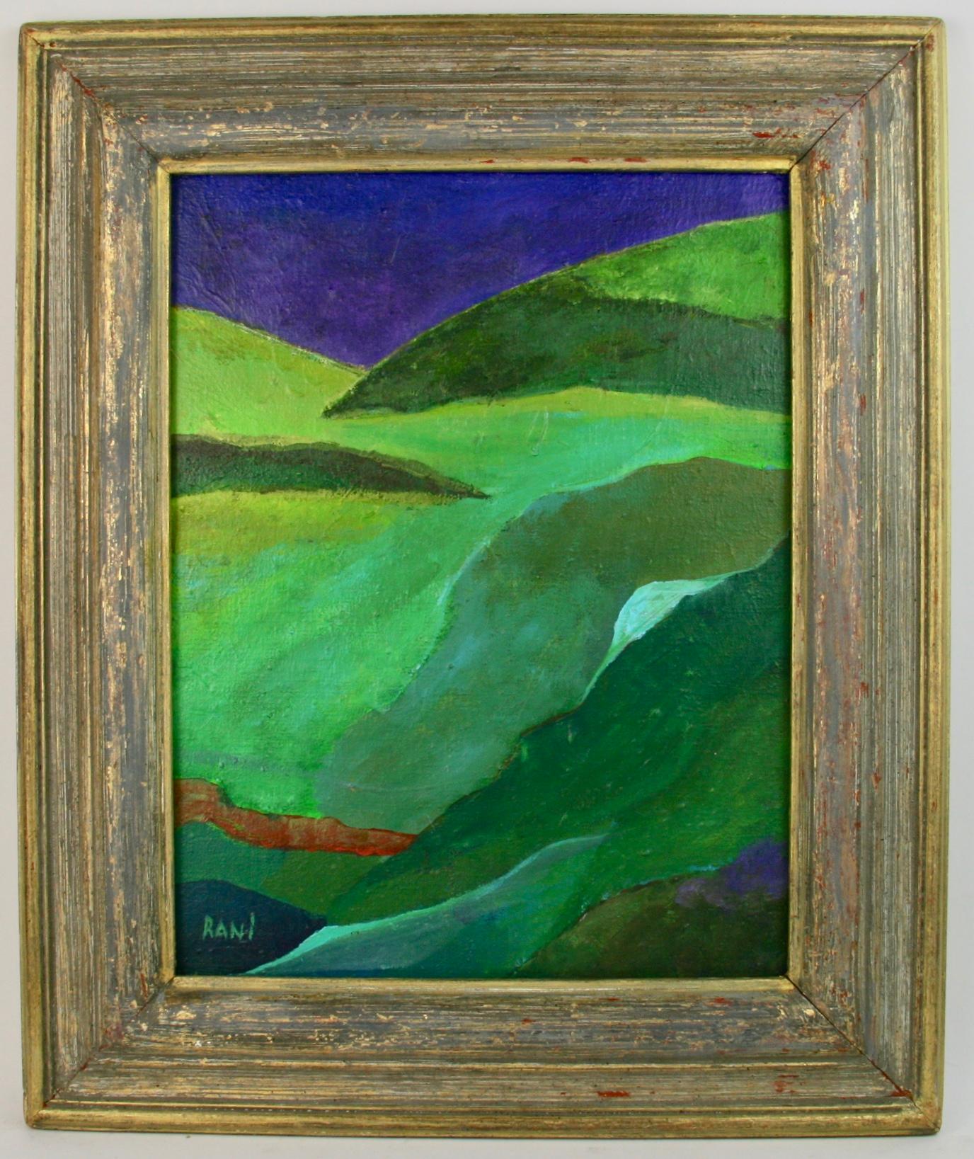 Rani Landscape Painting - Modern American Abstract Landscape