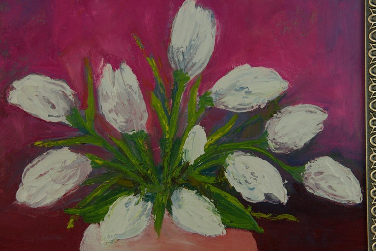 Tulip Bouquet Floral  Painting For Sale 1