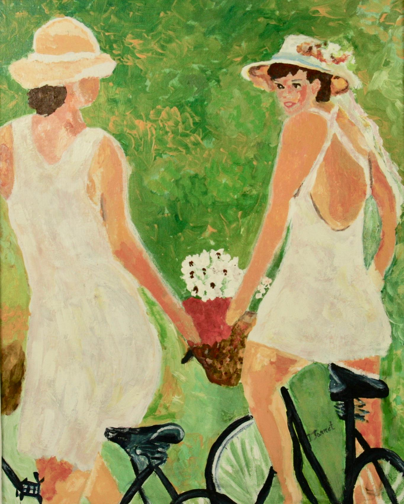  Summer in the Hamptons  Figurative Painting 1