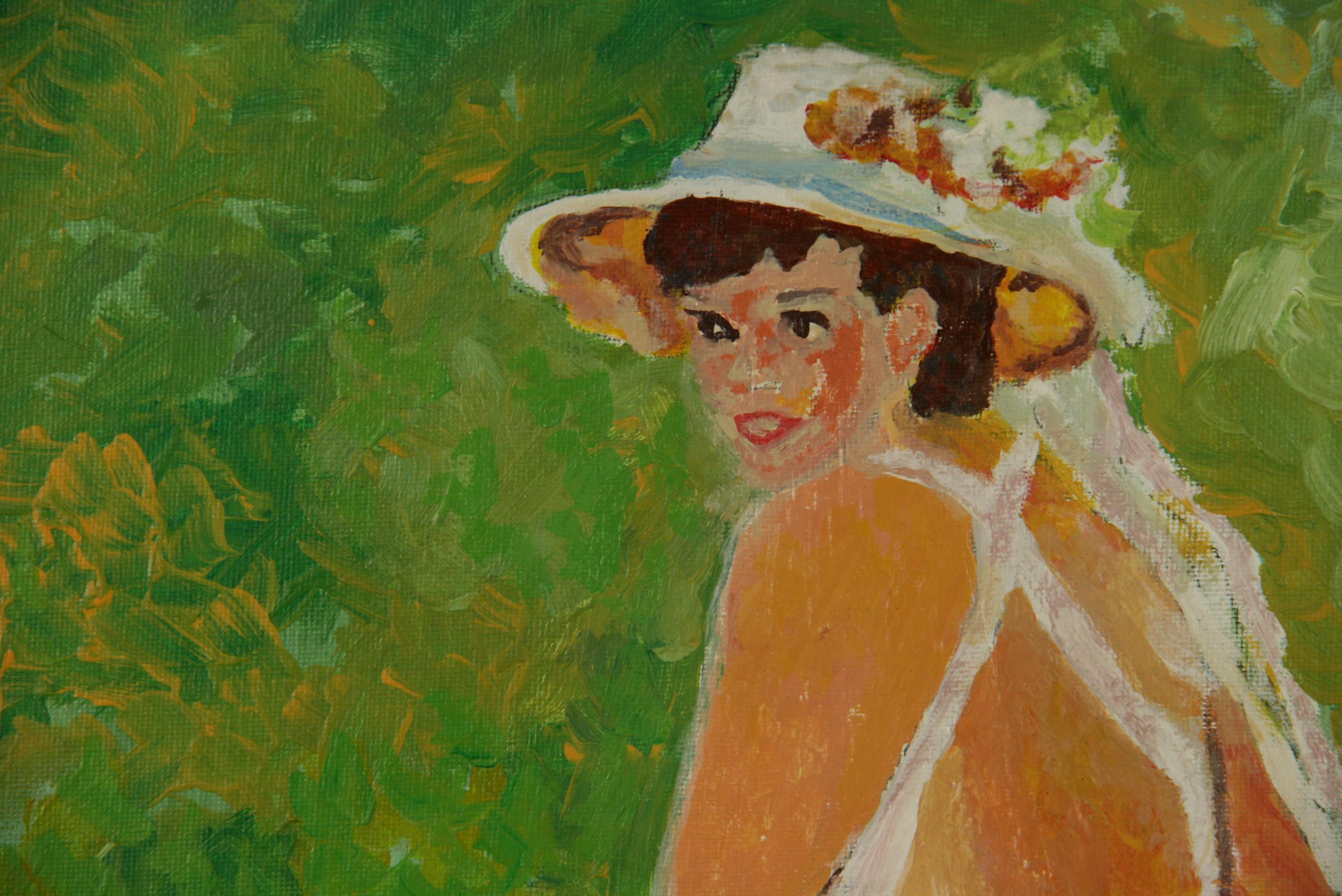 Summer in the Hamptons  Figurative Painting 5