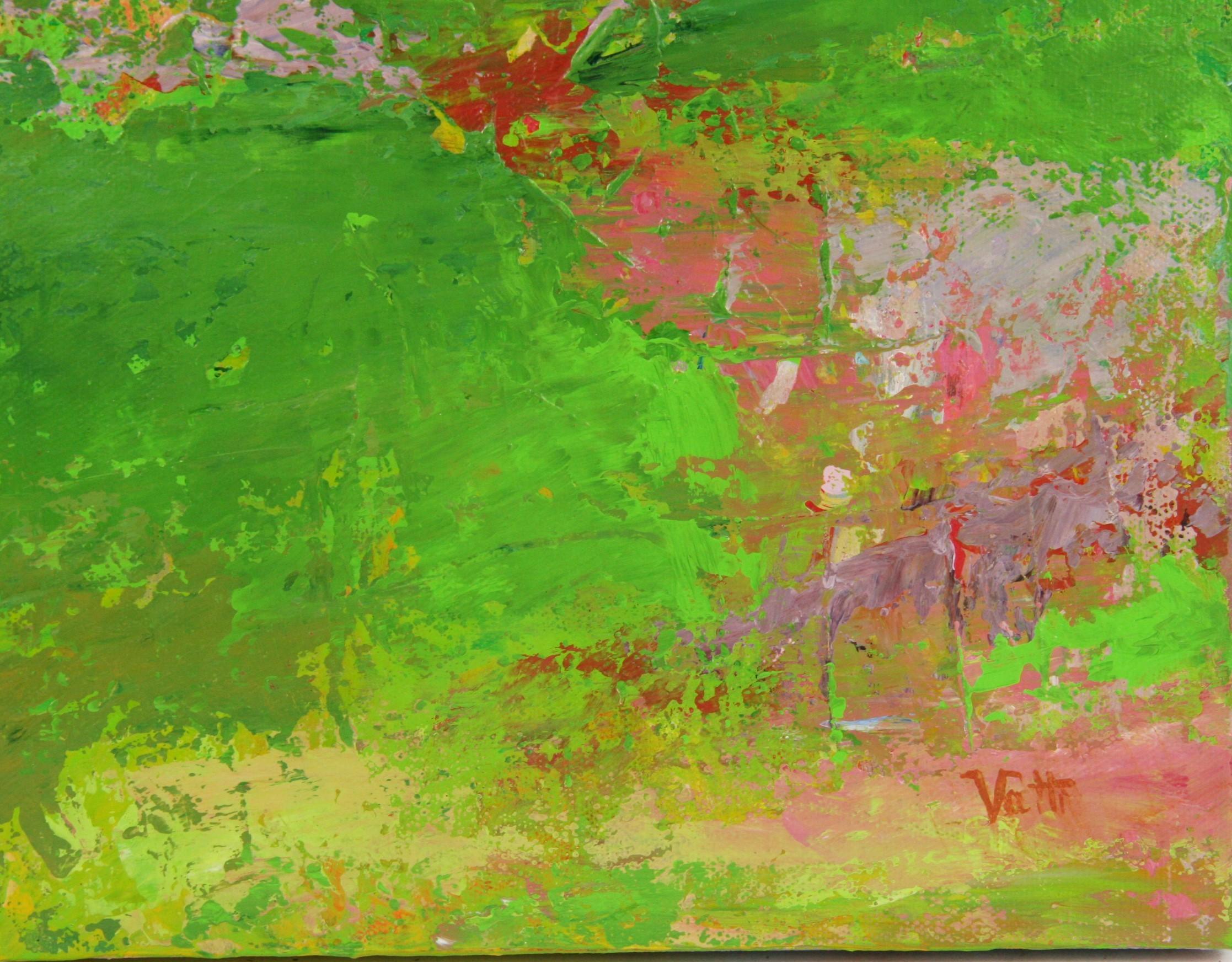 Impressionist  Landscape - Painting by Vatti