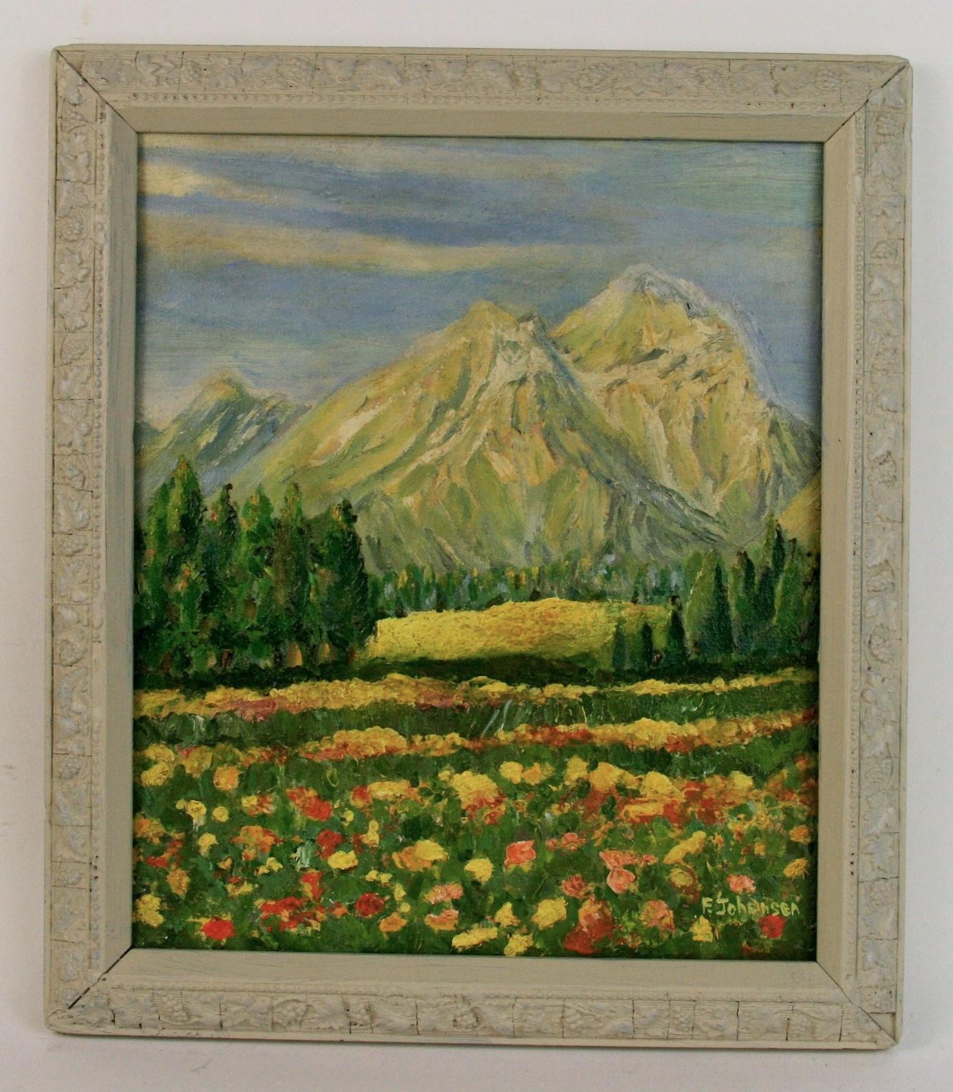 Alps Landscape Painting For Sale 5