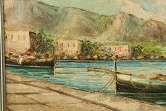 Amalfi Coastal Landscape  Painting