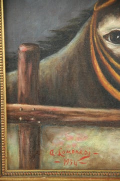 Stella  Italian Donkey  Animal  Painting