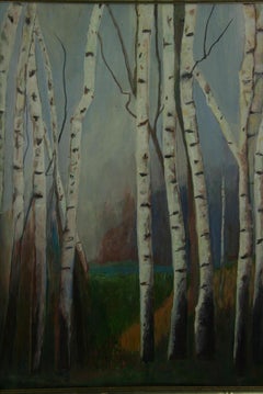 Birch Trees Landscape