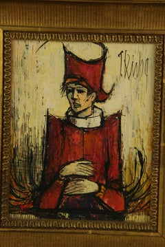 Court Jester Impressionist Figurative  Painting