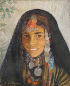 Mid Century Portrait of a Moroccan Berber Girl